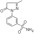 3-Methyl-1-(3-sulfoamidophenyl)-5-pyrazolone Structure,89-29-2Structure