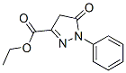 1-苯基-5-吡唑啉酮-3-甲酸乙酯結(jié)構式_89-33-8結(jié)構式