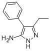 3-Ethyl-4-phenyl-1H-pyrazol-5-amine Structure,890014-39-8Structure