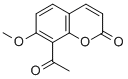 8-Acetyl-7-methoxycoumarin Structure,89019-07-8Structure