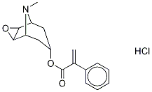 9-甲基-3-氧雜-9-氮雜三環(huán)[3.3.1.0<sup>2,4</sup>]壬-7-基2-苯基丙烯酸酯鹽酸鹽(1:1)結(jié)構(gòu)式_890416-03-2結(jié)構(gòu)式