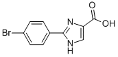 2-(4-Bromo-phenyl)-1H-imidazole-4-carboxylic acid Structure,890591-20-5Structure