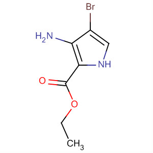 Ethyl 3-amino-4-bromo-1h-pyrrole-2-carboxylate Structure,890656-26-5Structure