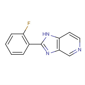 2-(2-Fluorophenyl)-3h-imidazo[4,5-c]pyridine Structure,89075-43-4Structure