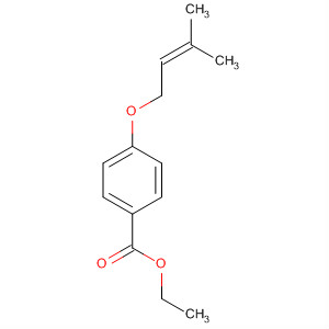 Ethyl 4-(3-methyl-but-2-enyloxy)benzoate Structure,89091-82-7Structure