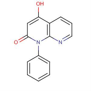 4-Hydroxy-1-phenyl-1,8-naphthyridin-2(1h)-one Structure,89109-17-1Structure