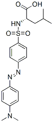 Dabsyl-L-亮氨酸結構式_89131-12-4結構式