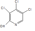 3,4,5-三氯-2(1H)-吡啶酮結(jié)構(gòu)式_89166-98-3結(jié)構(gòu)式