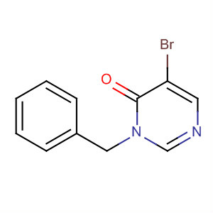 5-Bromo-3-benzyl-4-pyrimidone Structure,89185-09-1Structure