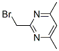 Pyrimidine, 2-(bromomethyl)-4,6-dimethyl- (9ci) Structure,89200-85-1Structure