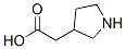 3-Pyrrolidineacetic acid Structure,89203-64-5Structure