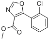 5-(2-Chloro-phenyl)-oxazole-4-carboxylic acid methyl ester Structure,89204-91-1Structure