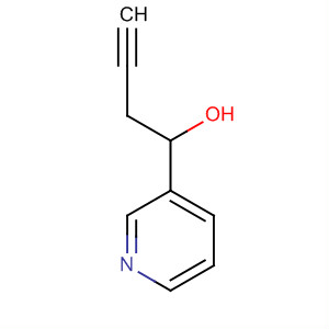 1-Pyridin-3-yl-but-3-yn-1-ol Structure,89242-75-1Structure