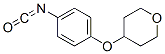 4-(4-異氰苯氧基)四氫吡喃結(jié)構(gòu)式_892501-94-9結(jié)構(gòu)式