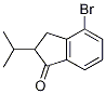 4-Bromo-2-isopropyl-1-indanone Structure,892575-08-5Structure