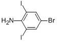 4-Bromo-2,6-diiodoaniline Structure,89280-77-3Structure