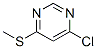 Pyrimidine, 4-chloro-6-(methylthio)- Structure,89283-48-7Structure