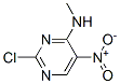 4-Pyrimidinamine, 2-chloro-N-methyl-5-nitro- Structure,89283-49-8Structure