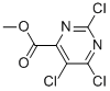 Methyl 2,5,6-trichloro-4-pyrimidinecarboxylate Structure,89284-85-5Structure