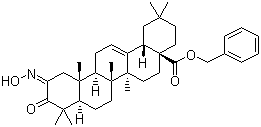 2-(Hydroxyimino)-3-oxo-olean-12-en-28-oic acid phenylmethyl ester Structure,892869-52-2Structure