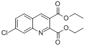 7-Chloroquinoline-2,3-dicarboxylic acid diethyl ester Structure,892874-55-4Structure