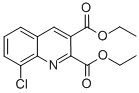 8-Chloroquinoline-2,3-dicarboxylic acid diethyl ester Structure,892874-60-1Structure