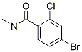 N,n-dimethyl4-bromo-2-chlorobenzamide Structure,893420-19-4Structure