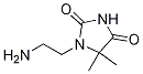 1-(2-Aminoethyl)-5,5-dimethyl-imidazolidine-2,4-dione Structure,893433-60-8Structure