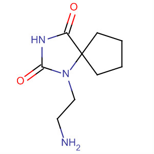 1-(2-Aminoethyl)-1,3-diazaspiro[4.4]nonane-2,4-dione Structure,893433-63-1Structure