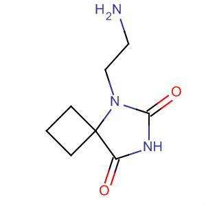 5-(2-Aminoethyl)-5,7-diazaspiro[3.4]octane-6,8-dione Structure,893433-65-3Structure