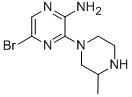 6-Bromo-3-methyl-3,4,5,6-tetrahydro-2h-[1,2]bipyrazinyl-3-ylamine Structure,893612-12-9Structure