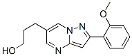 3-[2-(2-Methoxy-phenyl)-pyrazolo[1,5-a]pyrimidin-6-yl]-propan-1-ol Structure,893613-25-7Structure