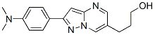 3-[2-(4-Dimethylamino-phenyl)-pyrazolo[1,5-a]pyrimidin-6-yl]-propan-1-ol Structure,893613-29-1Structure