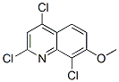 2,4,8-三氯-7-甲氧基喹啉結(jié)構(gòu)式_893620-26-3結(jié)構(gòu)式