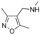 N-[(3,5-dimethylisoxazol-4-yl)methyl]-n-methylamine Structure,893641-32-2Structure