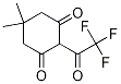 5,5-Dimethyl-2-(2,2,2-trifluoroacetyl)cyclohexane-1,3-dione Structure,893842-26-7Structure