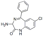 3-Amino-7-chloro-5-phenyl-1,3-dihydro-benzo[e][1,4]diazepin-2-one Structure,894-77-9Structure