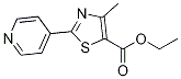 5-Thiazolecarboxylic acid, 4-methyl-2-(4-pyridinyl)-, ethyl ester Structure,89401-54-7Structure