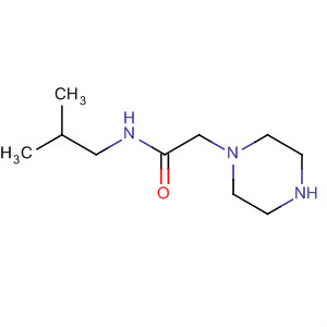 N-isobutyl-2-piperazin-1-ylacetamide Structure,89433-47-6Structure