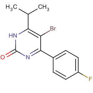 5-Bromo-4-(4-fluorophenyl)-6-isopropylpyrimidin-2-ol Structure,894787-96-3Structure