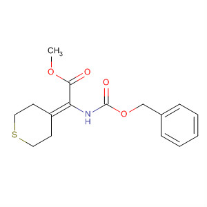 Methyl 2-(cbz-amino)-2-(tetrahydrothiopyran-4-ylidene)acetate Structure,894790-18-2Structure