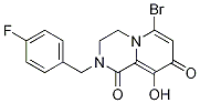 6-溴-2-[(4-氟苯基)甲基]-3,4-二氫-9-羥基-2H-吡啶并[1,2-a]吡嗪-1,8-二酮結(jié)構(gòu)式_895133-42-3結(jié)構(gòu)式