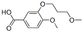 4-Methoxy-3-(3-methoxypropoxyl)benzoic acid Structure,895240-50-3Structure