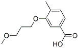 4-Methyl-3-(3-methoxypropoxyl)benzoic acid Structure,895240-71-8Structure