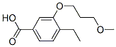 4-Ethyl-3-(3-methoxypropoxyl)benzoic acid Structure,895240-77-4Structure