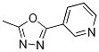 3-(5-Methyl-[1,3,4]oxadiazol-2-yl)-pyridine Structure,89546-87-2Structure