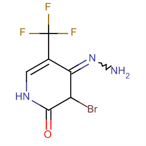 3-Bromo-2-hydrazino-5- (trifluoromethyl)pyridine Structure,89570-86-5Structure