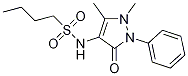 N-(2,3-dihydro-1,5-dimethyl-3-oxo-2-phenyl-1h-pyrazol-4-yl)-1-butanesulfonamide Structure,895767-41-6Structure