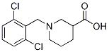 1-[(3,5-Dichlorophenyl)methyl]-3-piperidinecarboxylic acid Structure,896045-39-9Structure