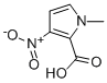 1-Methyl-3-nitro-1h-pyrrole-2-carboxylic acid Structure,89607-20-5Structure